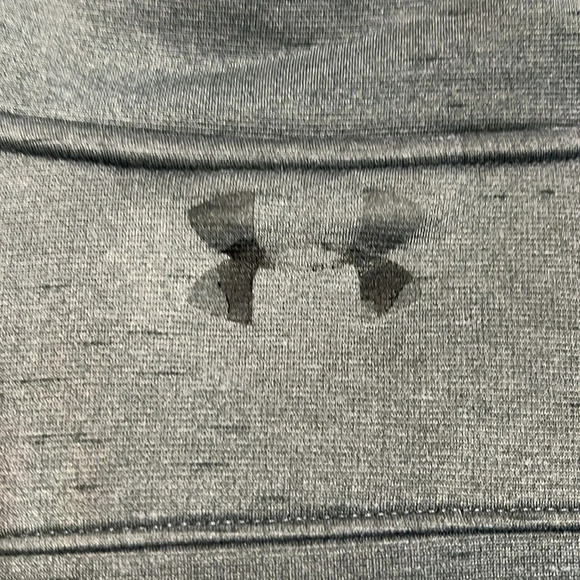 Under Armour men’s large loose pullover with 1/4 zip in gray - Picture 7 of 7